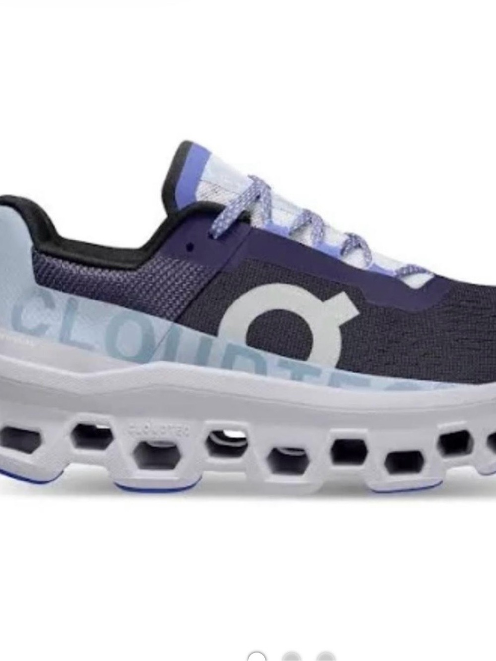On Running Sneakers in Navy and Light Blue